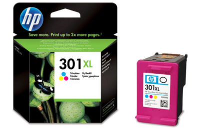 HP 304XL Tri Colour Ink Cartridge.